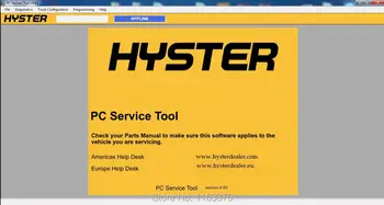 2019 newest hyster PC Service Tool v 4.93 diagnostic and programming program +key
2019 newest hyster PC Service Tool v 4.93 diagnostic and programming program +key