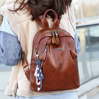 Ladies Backpack Simple Retro 2020 New Korean College Style School Bag Student Travel Small Backpack Bag
Ladies Backpack Simple Retro 2020 New Korean College Style School Bag Student Travel Small Backpack Bag