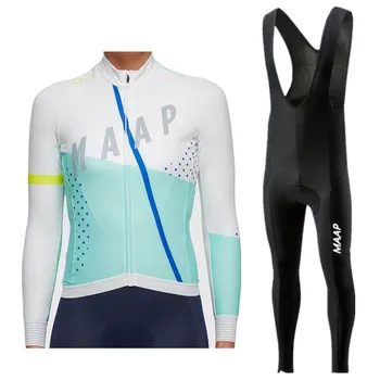 2019 MAAP Autumn Women's Long Sleeve Cycling Jersey Sets Female MTB Bike Clothes Sports Wear Cycling Clothing Maillot Ciclismo
2019 MAAP Autumn Women's Long Sleeve Cycling Jersey Sets Female MTB Bike Clothes Sports Wear Cycling Clothing Maillot Ciclismo