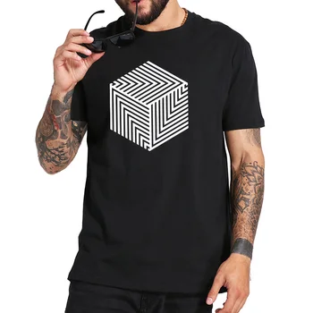 T-shirt Newest Geometric 3D Stereo Print Black Tees 100% Cotton Summer Three Dimensional Tshirt
T-shirt Newest Geometric 3D Stereo Print Black Tees 100% Cotton Summer Three Dimensional Tshirt