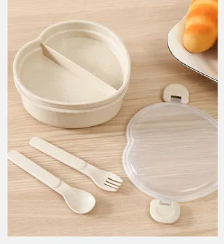 Heart-shaped Bento Box Double Child Lunch Box Student with Lid Canteen Heated Food Container Double-layer Fresh-keeping Box
Heart-shaped Bento Box Double Child Lunch Box Student with Lid Canteen Heated Food Container Double-layer Fresh-keeping Box
