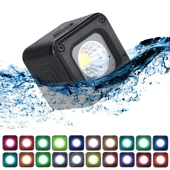 Ulanzi Mini LED Light Waterproof Dimmer LED Video Light with 20 Color Filters for DJI OSMO Action Gopro 7 6 5 iPhone DSLR Camera
Ulanzi Mini LED Light Waterproof Dimmer LED Video Light with 20 Color Filters for DJI OSMO Action Gopro 7 6 5 iPhone DSLR Camera