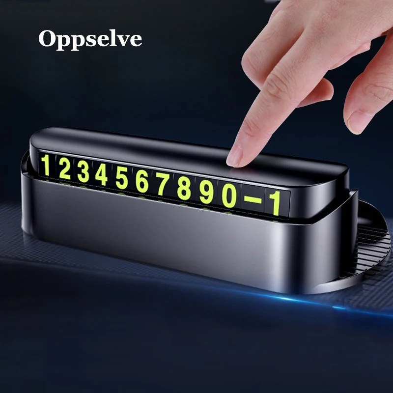 Oppselve Car Temporary Parking Card Phone Number Card Holder Multi-Functional Mobile Phone Bracket Luminous Phone Number Plate
Oppselve Car Temporary Parking Card Phone Number Card Holder Multi-Functional Mobile Phone Bracket Luminous Phone Number Plate