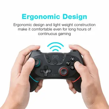 For Nintend Switch Pro NS-Switch Pro Game Console Gamepad Wireless-Bluetooth Gamepad Game Joystick Controller with 6-Axis Handle
For Nintend Switch Pro NS-Switch Pro Game Console Gamepad Wireless-Bluetooth Gamepad Game Joystick Controller with 6-Axis Handle
