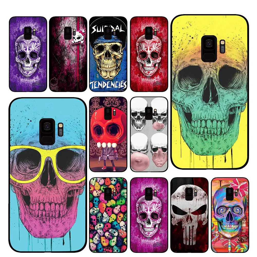 Colorful red tattoo skull Phone Case for Samsung Galaxy S10 S10E S8 Plus S6 S7 Edge S9 S10e Plus Note 8 9 Cover
Colorful red tattoo skull Phone Case for Samsung Galaxy S10 S10E S8 Plus S6 S7 Edge S9 S10e Plus Note 8 9 Cover