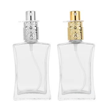 50ML Spray Bottle Empty Pump Tube Glass Skincare Perfume Glasss Gold Silver Refillable Cosmetics For Women Travel Nebulizer
50ML Spray Bottle Empty Pump Tube Glass Skincare Perfume Glasss Gold Silver Refillable Cosmetics For Women Travel Nebulizer