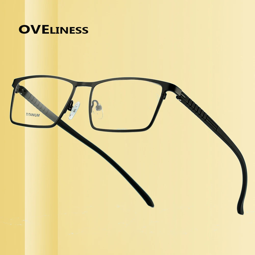 Titanium Alloy male eye glasses frame for men eyeglasses frames Optical Myopia Prescription glasses Metal Full Screwless Eyewear
Titanium Alloy male eye glasses frame for men eyeglasses frames Optical Myopia Prescription glasses Metal Full Screwless Eyewear