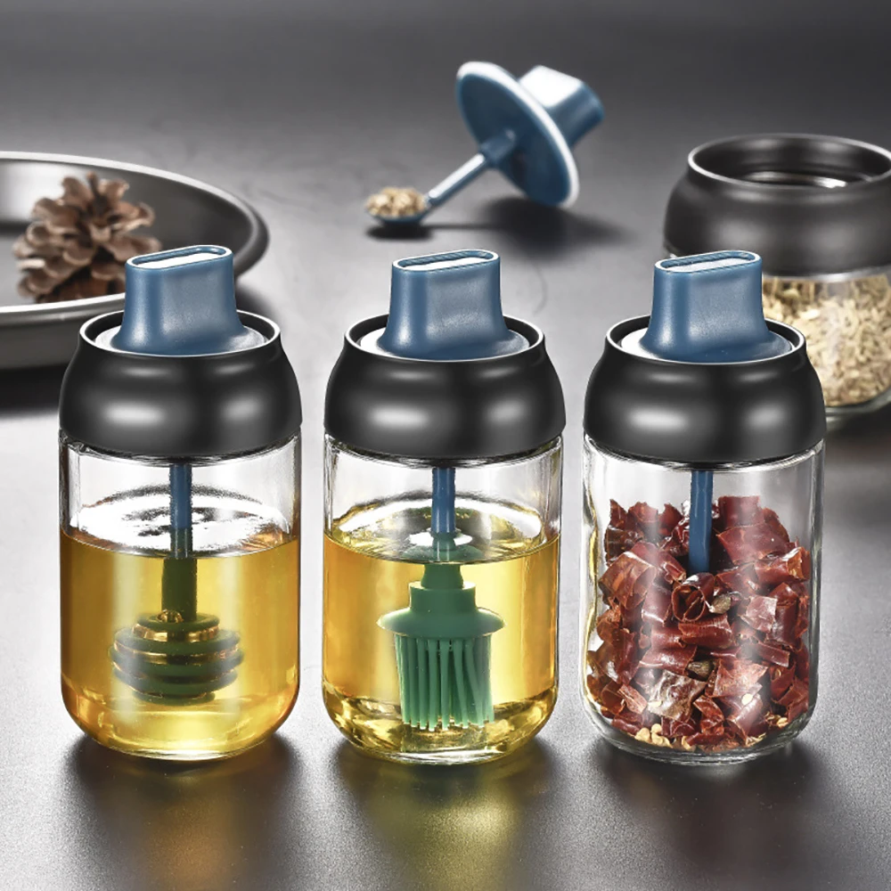 Cooking Seasoning Bottle Dispenser Sauce Bottle Glass Storage Bottles for Oil and Vinegar Creative Kitchen Tools Accessories 
Cooking Seasoning Bottle Dispenser Sauce Bottle Glass Storage Bottles for Oil and Vinegar Creative Kitchen Tools Accessories