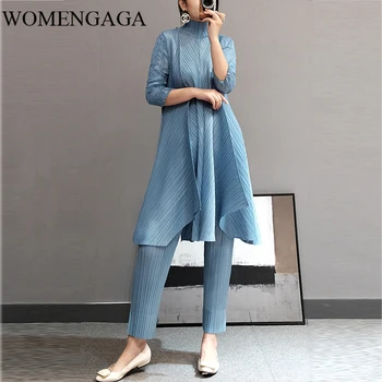 Korea 2020 New Spring Turtleneck Three Quarter Sleeves Pleated Pullover Dress And Full Lengths Pants Set WK83505 Free Size
Korea 2020 New Spring Turtleneck Three Quarter Sleeves Pleated Pullover Dress And Full Lengths Pants Set WK83505 Free Size