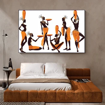African Abstract Art Black Woman Oil Painting on Canvas Cuadros Posters and Prints Scandinavian Wall Art Picture Home Decor
African Abstract Art Black Woman Oil Painting on Canvas Cuadros Posters and Prints Scandinavian Wall Art Picture Home Decor