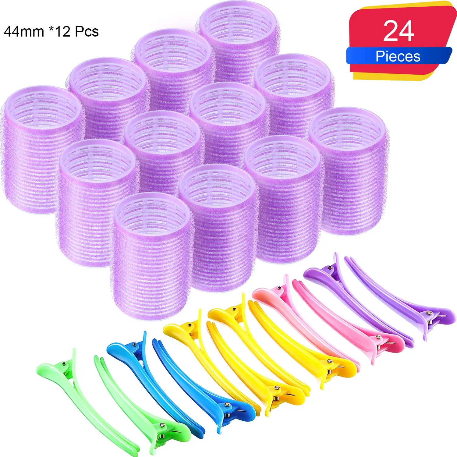 Набор бигуди для волос Jumbo Size, 24 шт., бигуди для объема волос без тепла, бигуди для волос, инструменты для причесок
Набор бигуди для волос Jumbo Size, 24 шт., бигуди для объема волос без тепла, бигуди для волос, инструменты для причесок