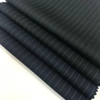 TR Striped Shuttle Woolen Fabric Fabric Uniform Fabric Vertical Stripe Spring and Autumn Fashion Suit Fabric Wholesale
TR Striped Shuttle Woolen Fabric Fabric Uniform Fabric Vertical Stripe Spring and Autumn Fashion Suit Fabric Wholesale