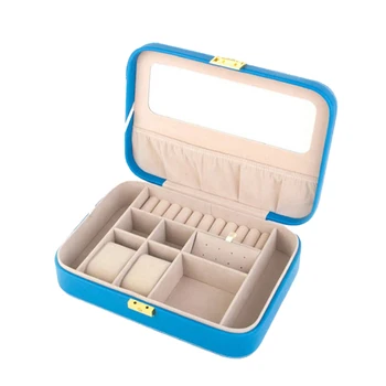 Jewelry Box Jewelry Organizer Mirrored Travel Storage Case Lockable
Jewelry Box Jewelry Organizer Mirrored Travel Storage Case Lockable