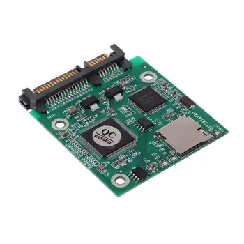 Micro SD TF Card 22pin SATA Adapter Converter Module Board 2.5" Hdd Enclosure
Micro SD TF Card 22pin SATA Adapter Converter Module Board 2.5" Hdd Enclosure