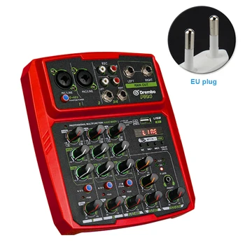 Studio Computer USB Audio Mixer MP3 Live Streaming Mobile Phone 4 Channel DJ Sound Board Console Bluetooth 48V Phantom Power
Studio Computer USB Audio Mixer MP3 Live Streaming Mobile Phone 4 Channel DJ Sound Board Console Bluetooth 48V Phantom Power
