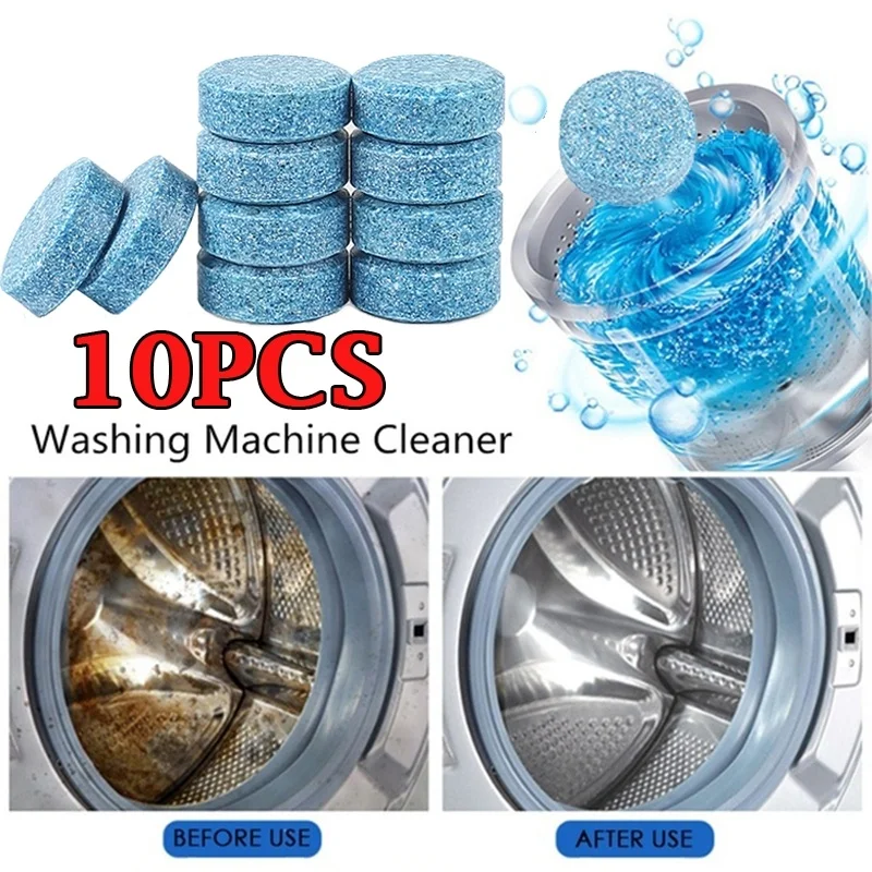 10Pcs Useful Washing Machine Cleaner Descaler Deep Cleaning Machine Laundry Soap Detergent Effervescent Tablet Washer Cleaner
10Pcs Useful Washing Machine Cleaner Descaler Deep Cleaning Machine Laundry Soap Detergent Effervescent Tablet Washer Cleaner