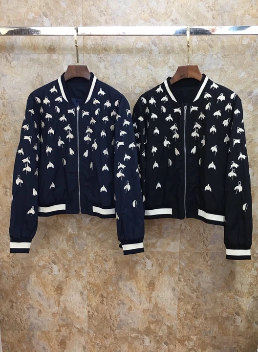 2019 Early Autumn New Girl's Stripe Edge Embroidery Zipper Decorative Long Sleeve Baitao Short Jacket 901
2019 Early Autumn New Girl's Stripe Edge Embroidery Zipper Decorative Long Sleeve Baitao Short Jacket 901