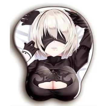 FFFAS NieR:Automata 2B Gaming 3D Bottom Hip Breast Mouse pad Mice Pad with Silicone GEL Wrist rest Size Help mouse pad move
FFFAS NieR:Automata 2B Gaming 3D Bottom Hip Breast Mouse pad Mice Pad with Silicone GEL Wrist rest Size Help mouse pad move
