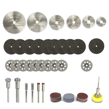 63Pcs Rotary Tools Diamond Cutting Disc HSS Cutter For Wood Plastic Laminate High Quality 2020 New Diamond Cutting Disc Set
63Pcs Rotary Tools Diamond Cutting Disc HSS Cutter For Wood Plastic Laminate High Quality 2020 New Diamond Cutting Disc Set