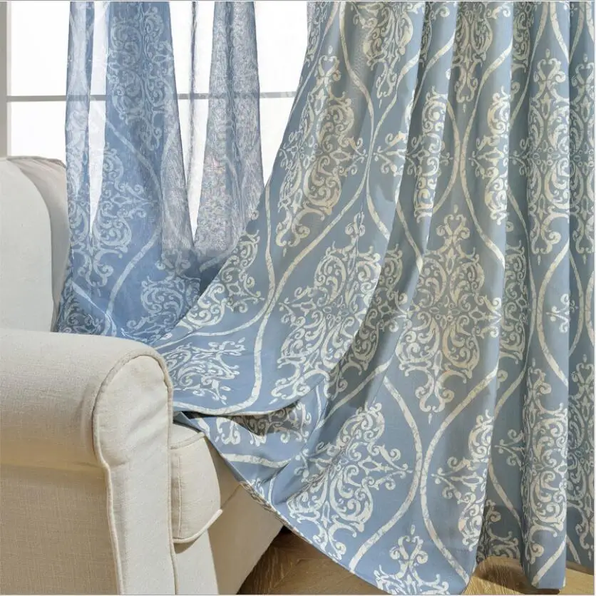 Cotton Linen Printed Half Shading Curtains for The Bedroom Living Room Window Curtain Drapes Door Voile Tulle Sheers Curtains
Cotton Linen Printed Half Shading Curtains for The Bedroom Living Room Window Curtain Drapes Door Voile Tulle Sheers Curtains
