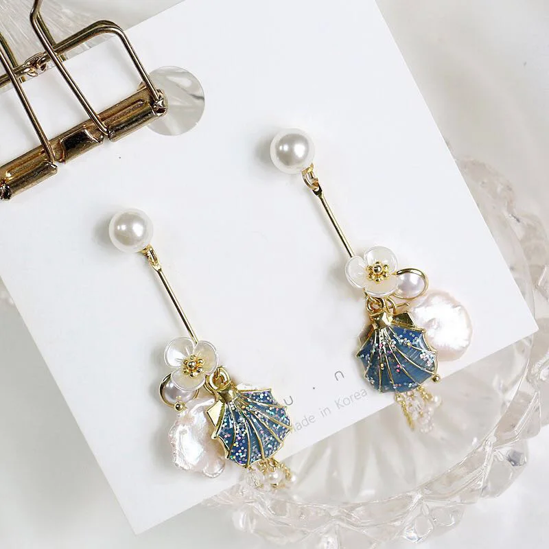 Ins style earrings female temperament earrings shell tassel earrings ear jewelry
Ins style earrings female temperament earrings shell tassel earrings ear jewelry