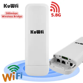 KuWFi 300Mbps Outdoor Wifi Router 5.8G 300Mbps Wifi Bridge Wireless Repeater/AP Router Point to Point 3KM Wifi Coverage 48V POE
KuWFi 300Mbps Outdoor Wifi Router 5.8G 300Mbps Wifi Bridge Wireless Repeater/AP Router Point to Point 3KM Wifi Coverage 48V POE