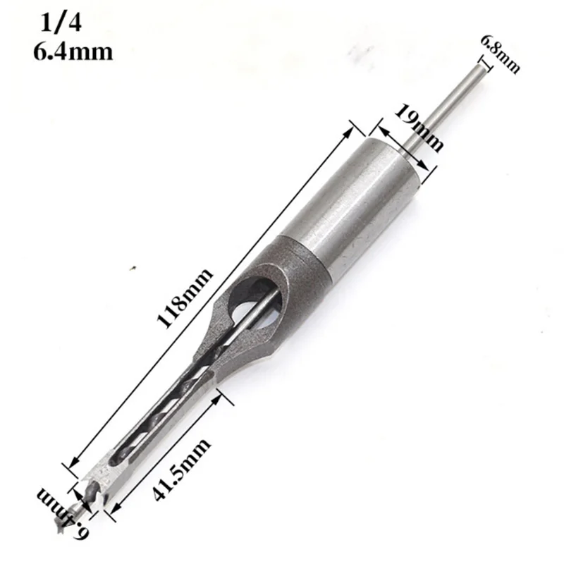 Square Hole Saw Wood Auger Drill Bits Mortising Chisel Woodworking Drilling Tool
Square Hole Saw Wood Auger Drill Bits Mortising Chisel Woodworking Drilling Tool