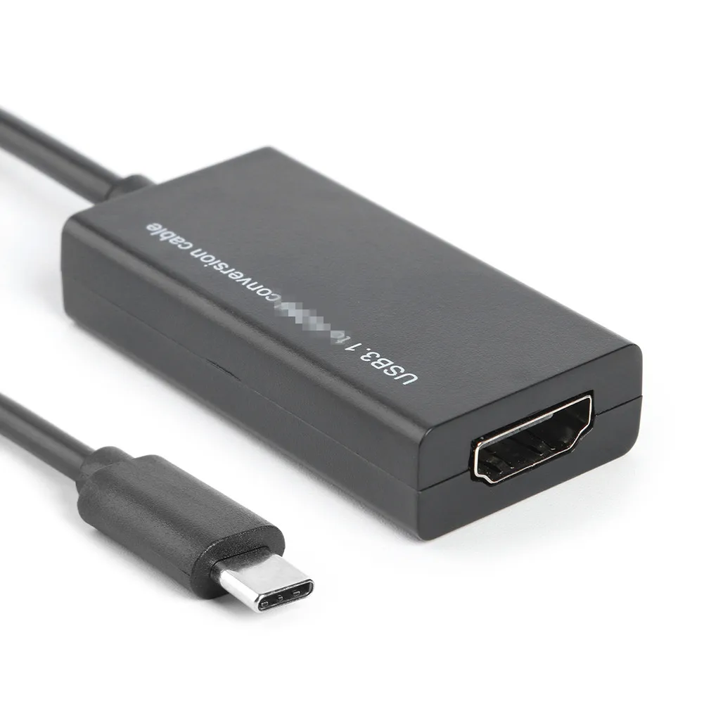 Переходник с USB Type C на HDMI совместимый 3 1 HDMI-compat Female USB-C-адаптер конвертер для MHL Android