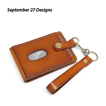 Genuine Leather Vegetable Tanning Full-grain Leather jia shi zheng bao Wallet Men's Retro Halter Card Holder Women's Groups
Genuine Leather Vegetable Tanning Full-grain Leather jia shi zheng bao Wallet Men's Retro Halter Card Holder Women's Groups