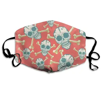 Skulls For Halloween Washable Reusable Mask, Cotton Anti Dust Half Face Mouth Mask For Kids Teens Men Women With Adjustable
Skulls For Halloween Washable Reusable Mask, Cotton Anti Dust Half Face Mouth Mask For Kids Teens Men Women With Adjustable
