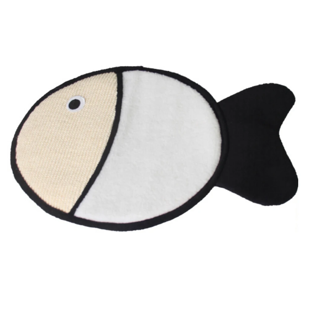 Cat Scratching Board Creative Fish Shaped Cat Claw Sisal Pad Durable Scratching Pad Interaction Toy Pet Supplies 1pc Black
Cat Scratching Board Creative Fish Shaped Cat Claw Sisal Pad Durable Scratching Pad Interaction Toy Pet Supplies 1pc Black