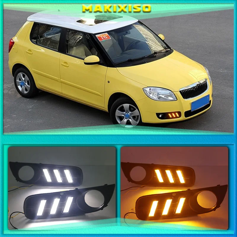 For Skoda Superb 2008-2011,Super Brightness Waterproof ABS Car DRL 12V LED Daytime Running Light With Fog Lamp Cover
For Skoda Superb 2008-2011,Super Brightness Waterproof ABS Car DRL 12V LED Daytime Running Light With Fog Lamp Cover