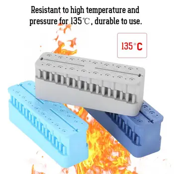 Dental Endo Block Files Measuring Tools Endodontic Ruler Dental Root Test Board high temperature and high pressure disinfection
Dental Endo Block Files Measuring Tools Endodontic Ruler Dental Root Test Board high temperature and high pressure disinfection