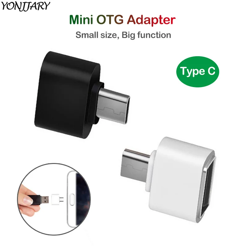 Mini Type C OTG Adapter for Huawei P30 Pro USB-C OTG Data Converter for Xiaomi Mi 9 SE 9T U Disk Connector for Samsung S9 S10
Mini Type C OTG Adapter for Huawei P30 Pro USB-C OTG Data Converter for Xiaomi Mi 9 SE 9T U Disk Connector for Samsung S9 S10