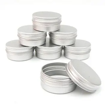 Pack of 10 Balm Nail Art Cosmetic Cream Make Up Pot Lip Jar Tin Case Container Screw Capacity (Empty) for DIY Cosmetics/Beauty
Pack of 10 Balm Nail Art Cosmetic Cream Make Up Pot Lip Jar Tin Case Container Screw Capacity (Empty) for DIY Cosmetics/Beauty