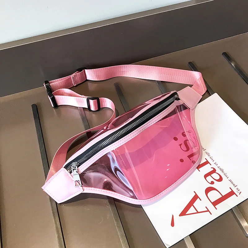 Transparent WOMEN'S Pocket 2019 New Style Harajuku-Style Transparent Sports Running Multi-functional Chest Pack Jelly Waist Bag
Transparent WOMEN'S Pocket 2019 New Style Harajuku-Style Transparent Sports Running Multi-functional Chest Pack Jelly Waist Bag