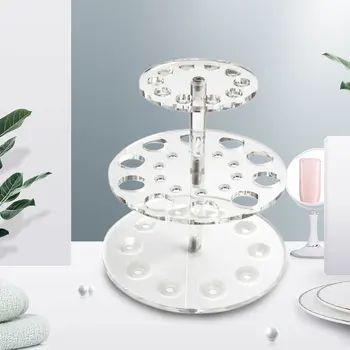 Cosmetic Brush Storage Holder 20-hole Acrylic Double-layer Makeup Brush Display Drying Rack Stand Oragnizer
Cosmetic Brush Storage Holder 20-hole Acrylic Double-layer Makeup Brush Display Drying Rack Stand Oragnizer
