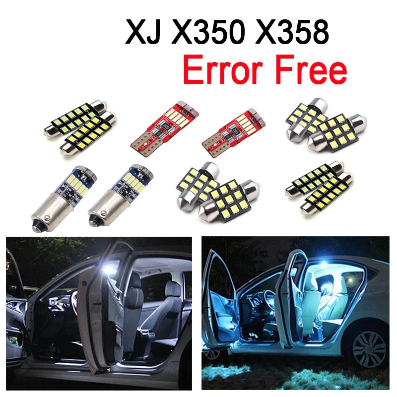 26pc x LED bulb Interior dome map reading trunk door Light Kit Package For Jaguar XJ X350 X358 XJ6 XJ8 XJR (2003-2009)
26pc x LED bulb Interior dome map reading trunk door Light Kit Package For Jaguar XJ X350 X358 XJ6 XJ8 XJR (2003-2009)