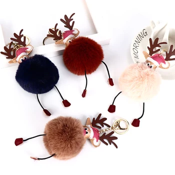 Pompom Christmas Deer Elk Keychain Santa Claus Key Chain Fur Ball Pendant Keyring For Women Car Handbag Xmas Gift
Pompom Christmas Deer Elk Keychain Santa Claus Key Chain Fur Ball Pendant Keyring For Women Car Handbag Xmas Gift