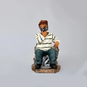 1PC Resin Old Sailor Model Sitting Position Micro Simulation Mariner Seaman Doll for Simulation Boat Model DIY Decoration Parts
1PC Resin Old Sailor Model Sitting Position Micro Simulation Mariner Seaman Doll for Simulation Boat Model DIY Decoration Parts