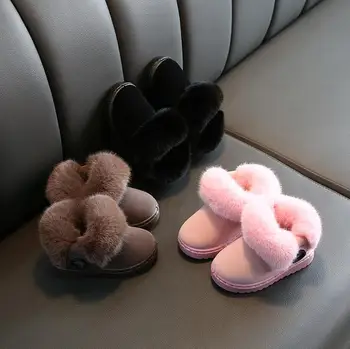 2019 Winter Kids Fashion snow boots thick Child Genuine Leather shoes warm plush soft girls boots winter ski boot for baby
2019 Winter Kids Fashion snow boots thick Child Genuine Leather shoes warm plush soft girls boots winter ski boot for baby