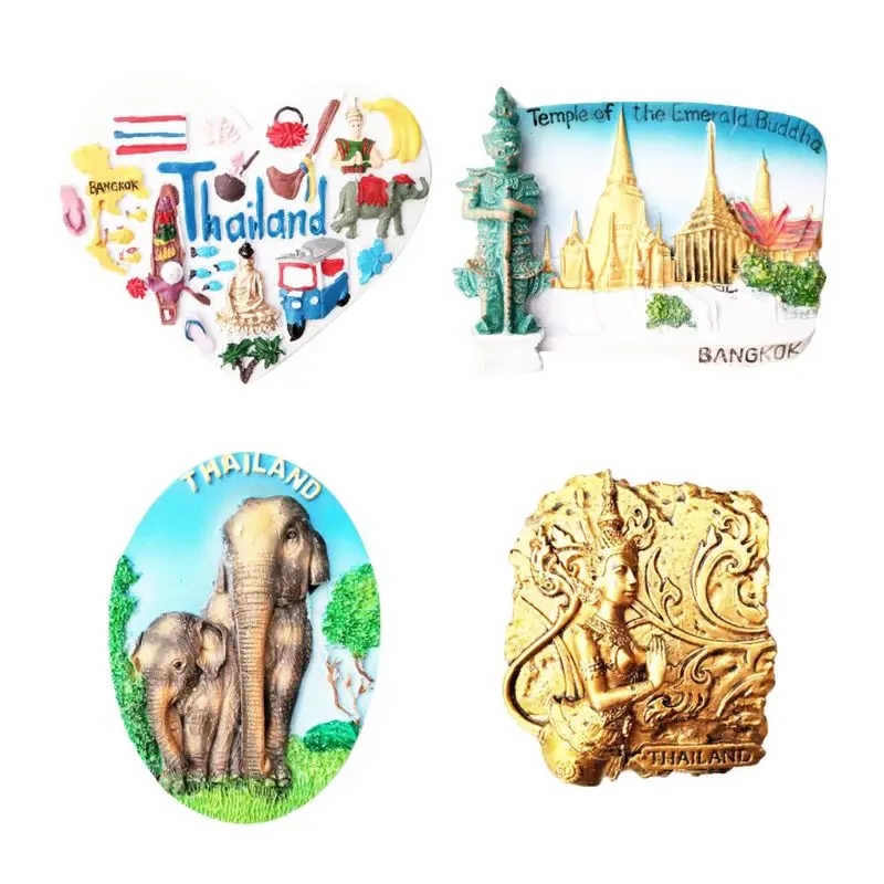 3D Resin Fridge Magnet Thai Elephant Buddha Temple Tourist Souvenir Gift Refrigerator Magnetic Decals Sticker DIY Home Decor
3D Resin Fridge Magnet Thai Elephant Buddha Temple Tourist Souvenir Gift Refrigerator Magnetic Decals Sticker DIY Home Decor
