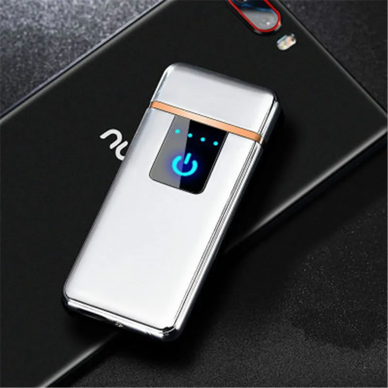 Touch Induction USB Rechargeable Lighters Charging Electronic Lighter Windproof Flameless Metal Cigarette Lighter for Men
Touch Induction USB Rechargeable Lighters Charging Electronic Lighter Windproof Flameless Metal Cigarette Lighter for Men