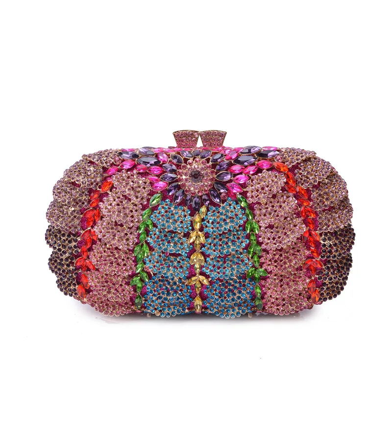 luxurious crystal packed with Diamond Ladies dinner party handbag bride bag flower inlaid diamond bag
luxurious crystal packed with Diamond Ladies dinner party handbag bride bag flower inlaid diamond bag