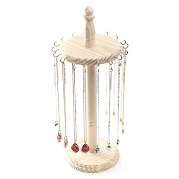 Wooden Pendant Jewelry Display Stand Earrings Ring Necklace Bracelets Display Rack Simple Jewelry Display Props Hanging Shelf
Wooden Pendant Jewelry Display Stand Earrings Ring Necklace Bracelets Display Rack Simple Jewelry Display Props Hanging Shelf