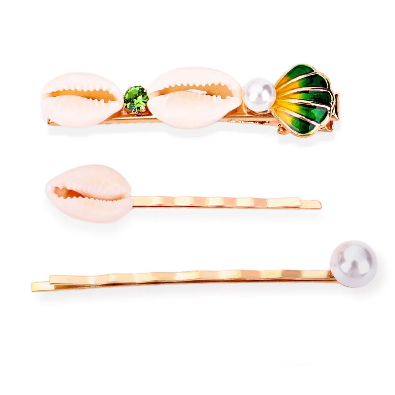 Hair Accessories Pearl Shell Hairpin Wind Starfish One Clip Set European and American New Ocean Summer Vacation Beach Women
Hair Accessories Pearl Shell Hairpin Wind Starfish One Clip Set European and American New Ocean Summer Vacation Beach Women
