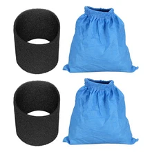 Textile Filter Bags Wet and Dry Foam Filter for Karcher MV1 WD1 WD2 WD3 Vacuum Cleaner Filter Bag Vacuum Cleaner 4PCS
Textile Filter Bags Wet and Dry Foam Filter for Karcher MV1 WD1 WD2 WD3 Vacuum Cleaner Filter Bag Vacuum Cleaner 4PCS