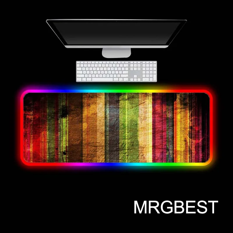 MRGBEST Color stripes Gaming RGB Large Anime Mouse Pad Mat Computer pad Led Backlight Keyboard Desk
MRGBEST Color stripes Gaming RGB Large Anime Mouse Pad Mat Computer pad Led Backlight Keyboard Desk