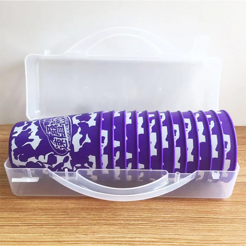 Creative High Speed Cube Educational Racing Competition Speed Stacking Cup board game box Children's Toy
Creative High Speed Cube Educational Racing Competition Speed Stacking Cup board game box Children's Toy