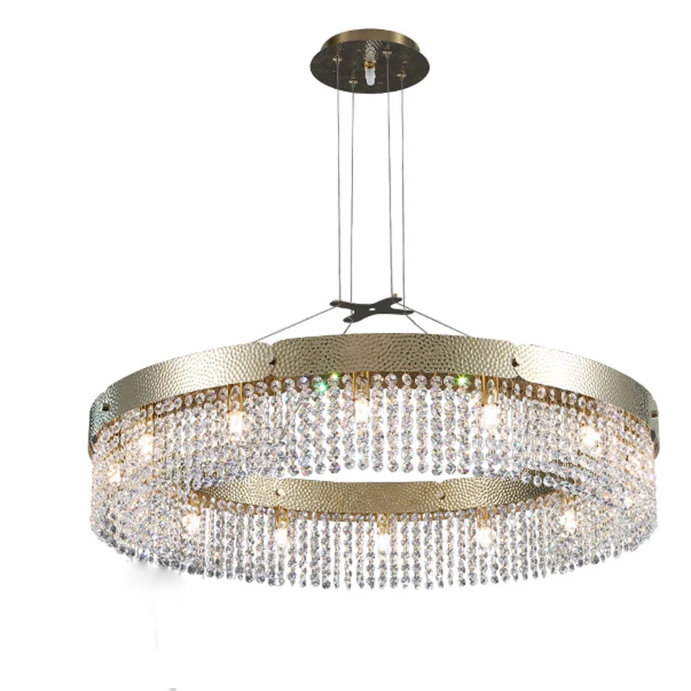 Modern Crystal Light Chandelier Stainless Steel Lamp For Living Room Lustre Cristal Dining Fixtures
Modern Crystal Light Chandelier Stainless Steel Lamp For Living Room Lustre Cristal Dining Fixtures
